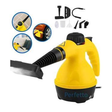 Imagem de Higienizador Vaporizador Portátil Limpeza Pesada Sofá Banheiro Grelha 