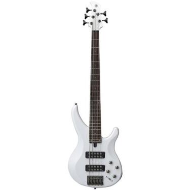 Imagem de Contrabaixo 5 Cordas Ativo Yamaha TRBX305 WH Branco