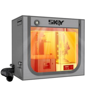 Imagem de Gabinete Duplo Espaço SKOUPHY para Impressora 3D de Resina com Kit de 