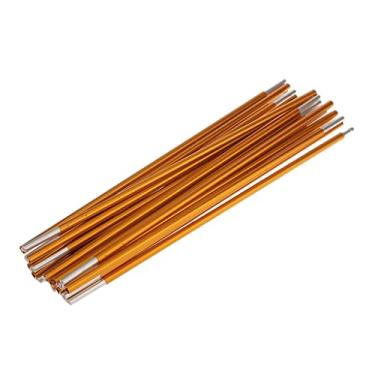Imagem de de de Reposição de Tenda de Liga de Alumínio de Ajustável para Acessórios de Acampamento de para Cami, Ouro, Φ8.5mm, 385 cm