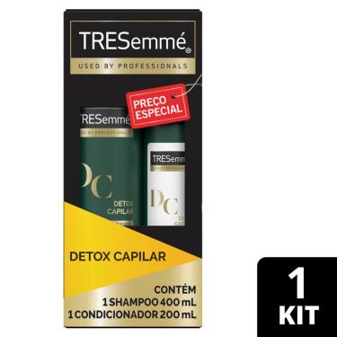 Imagem de Kit Tresemmé Detox Capilar Shampoo com 400ml  + Condicionador com 200ml 1 Unidade