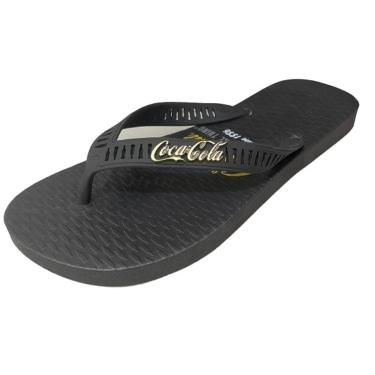Imagem de Chinelo Dedo Masculino Casual Borracha Coca Cola CC3590-Masculino
