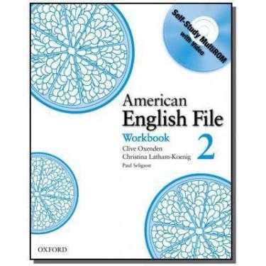 Imagem de American English File 2 - Workbook With Multi-Rom - Oxford
