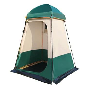 Imagem de Guarda-roupa Camarim Portátil Camping Chuveiro Tenda Espaço Grande para Privacidade Tenda com Mudança de Piso Camarim Fácil de Montar armário