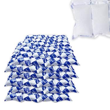 Imagem de Pacotes de gelo para envio de bebidas de alimentos, 6 folhas de gelo para refrigeradores reutilizáveis, pacotes de gelo para envio de envio de envio de freezer, tapetes de gelo secos, flexíveis e de longa duração, 24 células cada