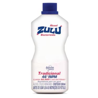 Imagem de Zulu Álcool 46°Inpm Tradicional 500Ml