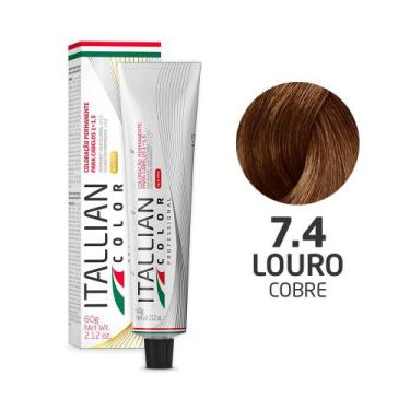 Imagem de Coloração Itallian Color LOURO COBRE 7.4 60g
