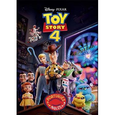 Imagem de Livro - Disney - Bilíngue - Toy Story 4 - (Capa almofadada)