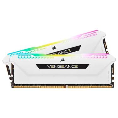 Imagem de Memória RAM Corsair Vengeance RGB PRO SL, 32GB (2x16GB), 3200MHz, DDR4