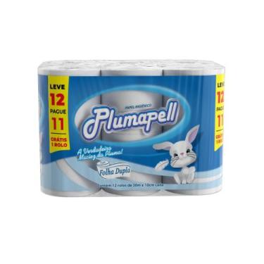 Imagem de Papel higienico plumapell fd 06x12x30m