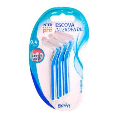 Imagem de Escova Interdental Inter Pro 0.4mm - 6 unidades - Green