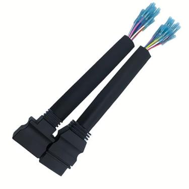 Imagem de JUNRUO Conector De Chicote Elétrico Para Limpa-Neve, Rabo De Porco, Reparo De Veículo E Lado Do Arado, Kit De Reparo De Chicote De 13 Pinos Compatível Com Lâmina De Limpa-Neve Boss