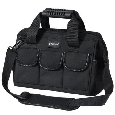 Imagem de Bolsa de ferramentas TICONN 30cm impermeável com tiras refletivas