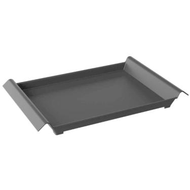 Imagem de Bandeja Travessa Multiuso Escorredor Louça Café Chá Restaurante Cozinha Preto - 10705 Coza