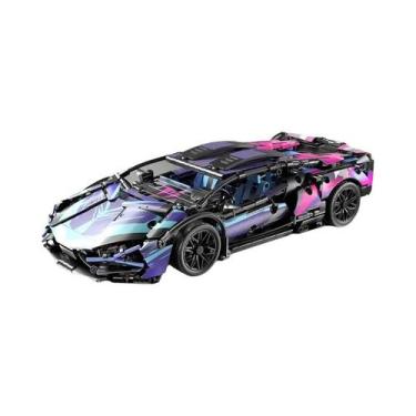 Imagem de Blocos De Construção De Carro De Corrida Esportivo 1280PCS Veículo Mec