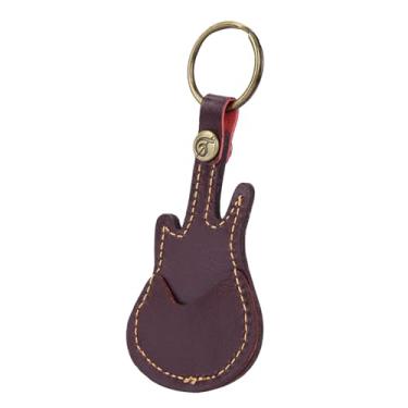 Imagem de SUNGOOYUE Guitarras de Couro Portáteis de Pockold Pocker Pocker Com Couro Portátil, Uma Memória Simples para Picaretas, preto/, Ideal para Guitarristas, Feitos para Sentir Uma Sensação Confortável