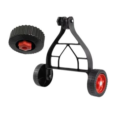 Imagem de Generic Roda Auxiliar de Cortador de Grama, Acessório Auxiliar Prático E Fácil de Instalar, Roda de Cortador de Grama, Suporte Estável para Cortador de Capina, Style a, Tamanho real