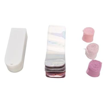 Imagem de Pssopp Marcas de Livros Acrílicos Transparentes, Marcador de Marcadores Inacabados de Artesanato Com Material Escolar de Fitas para Amantes de Leitura