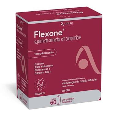 Imagem de Flexone suplemento alimentar com 60 comprimidos - ARESE