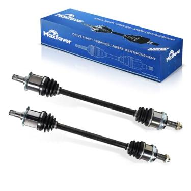 Imagem de Conjunto de par traseiro de eixo de junta CV Conjunto de 2 eixos CV premium para Honda CR-V CRV EX Sport 4WD com ABS 2.0L I4 Número de substituição NCV36588 x 1; NCV36589 x 1