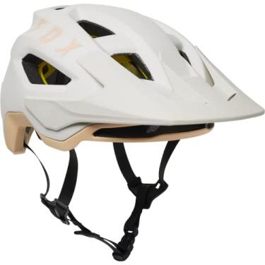 Imagem de Fox Racing Capacete Speedframe para mountain bike, branco vintage, grande