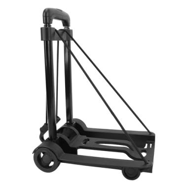 Imagem de Luocute Dobrável Mão Caminhão Dolly Carrinho Com Rodas, Portátil Leve Dobrável Utilitário Carrinho 55lbs Capacidade para Casa Compras Movendo
