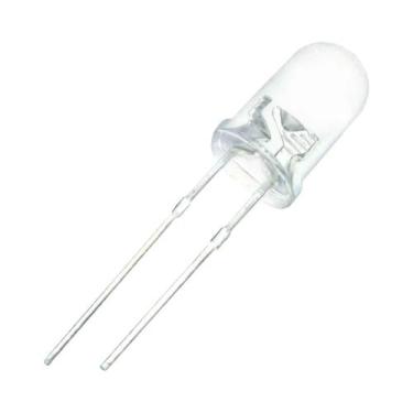 Imagem de Kit De Diodos LED Sortidos 100pcs 5mm Branco Verde Vermelho Azul Amare
