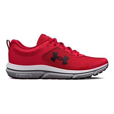 Imagem de Under Armour Tênis de corrida masculino Charged Assert 10, (102) Cinza moderado/cinza moderado/branco, 13