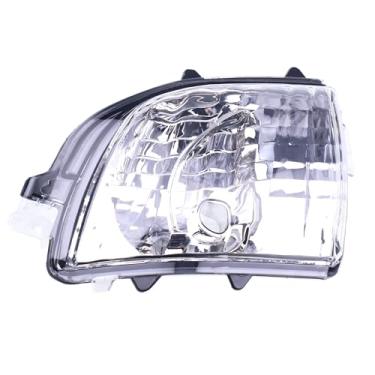 Imagem de DVPARTS Espelho retrovisor, luz indicadora de seta, lado esquerdo do motorista 31111813, compatível com Volvo 2007-2014 XC90 XC70