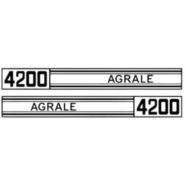 Imagem de Adesivo Trator Agrale 4200 Antigo