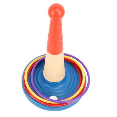 Imagem de TOPINCN Jogo de Arremesso de Anel para Crianças, Conjunto Interativo de Quebra-cabeças para Pais e Filhos Com Material Plástico Premium para Casa Ao Ar Livre e Viagens