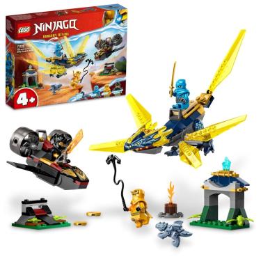 Imagem de Brinquedo LEGO Ninjago 71798 Duelo entre NYA e Arins Baby Drago