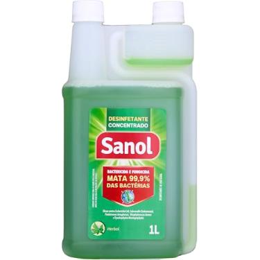 Imagem de Desinfetante super concentrado Sanol Dog para Cães, 1 Litro, Azul