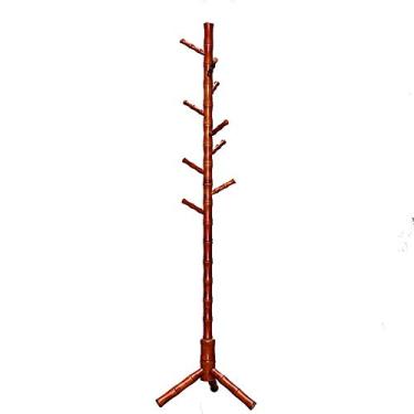 Imagem de Cabide vertical para cabide doméstico cabide de madeira maciça moderno para quarto sala de estar cabide simples estilo europeu para casa, casa