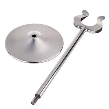 Imagem de SIWOTED Anself 8 "de aço inoxidável em forma de U Número da mesa Suporte para cartão Suporte de menu para restaurante de casamento