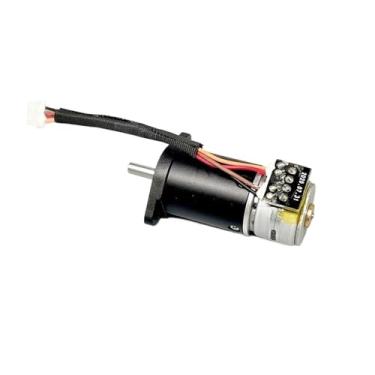 Imagem de ROUPWKWO Motor de arranque eletrônico DC 5V 15 mm 2 fases 4 fios Stepper Motor de arranque eletrônico com engrenagem planetária de 3 estágios 60GM16-15BY Alta taxa de redução de torque 1LL/A, 225