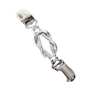 Imagem de Suéter cardigan clipe pato-boca clipe suéter pino broche roupas decora