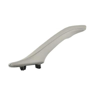 Imagem de Compatível com BMW Série 5 F10 F11 F18 520i 523i 525i 528i 535i LHD RHD Porta interna Puxador de couro Conjunto de substituição Maçaneta interna da porta(LEFT GRAY)