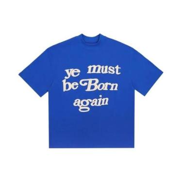 Imagem de Camiseta Masculina De Verão Oversized Solta Com Estampa De Espuma CPFM