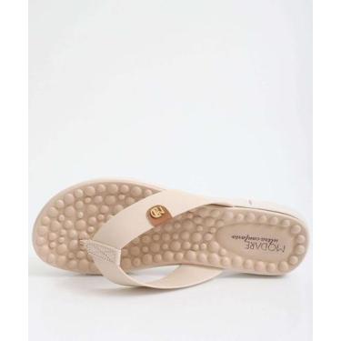 Imagem de Rasteirinha Feminina Conforto Modare Off White-18209, Off white, 37