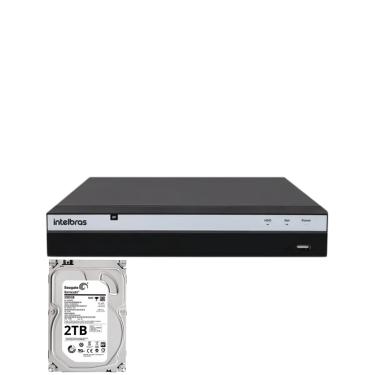 Imagem de Gravador Intelbras Nvd 3316 16 Canais Full Hd Ip 4k Nvd 3316 Com Hd 2tb Instalado