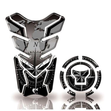 Imagem de Protetor Tanque E Bocal Honda Acima 2018 Cinza