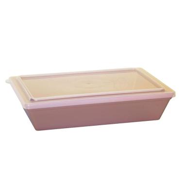 Imagem de Travessa Stillo Tampa Vemplast 5L Tendência Rosé