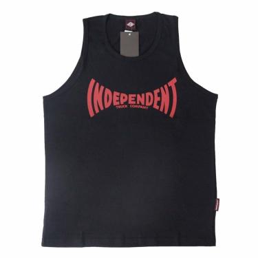 Imagem de Regata Independent Span Logo - Preto-Masculino