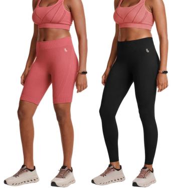 Imagem de Kit 2 Peças Lupo Feminino Legging Max + Bermuda Treino-Feminino
