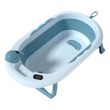 Imagem de Banheira Dobrável Média Sulis Azul para Praticidade e Conforto - Kloof