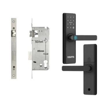 Imagem de Fechadura De Porta Inteligente Com APP Tuya, Biometria E Impressão Dig