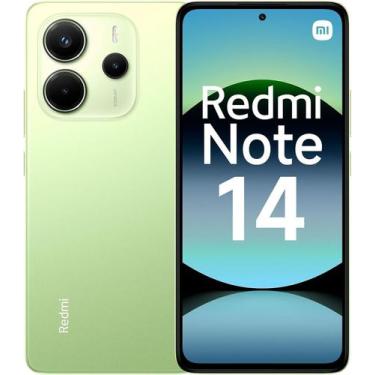 Imagem de Celular Xiaomi Redmi Note 14 258GB / 8GB de RAM, Verde, Camera 108 Mpx