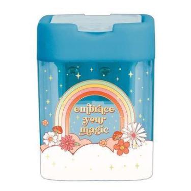 Imagem de Apontador Duplo com Depósito Gypsy - Tilibra, Azul claro