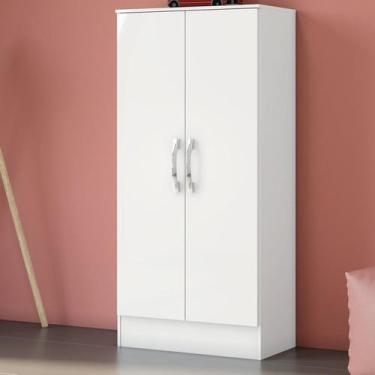 Imagem de Armário Multiuso 2 Portas 135x61cm Zafira Briz Branco